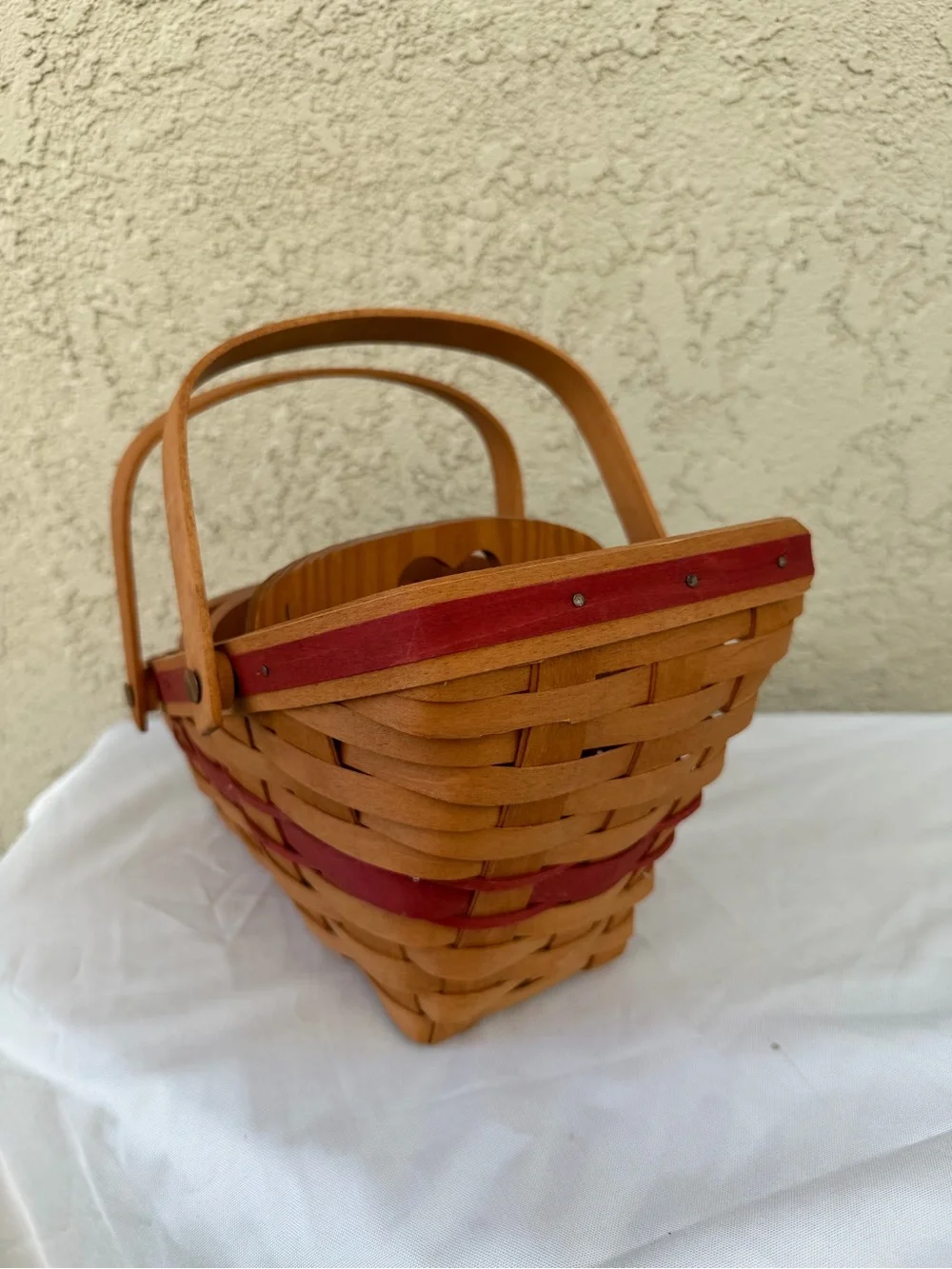 Longaberger Yuletide Traditions Vegetable Basket Christmas Edition & Dividers
